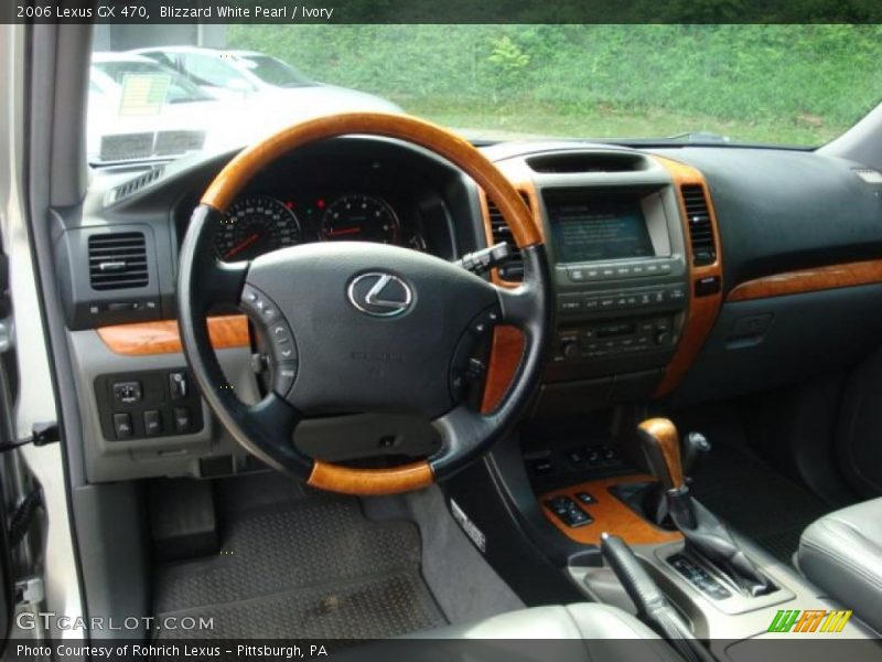 Blizzard White Pearl / Ivory 2006 Lexus GX 470