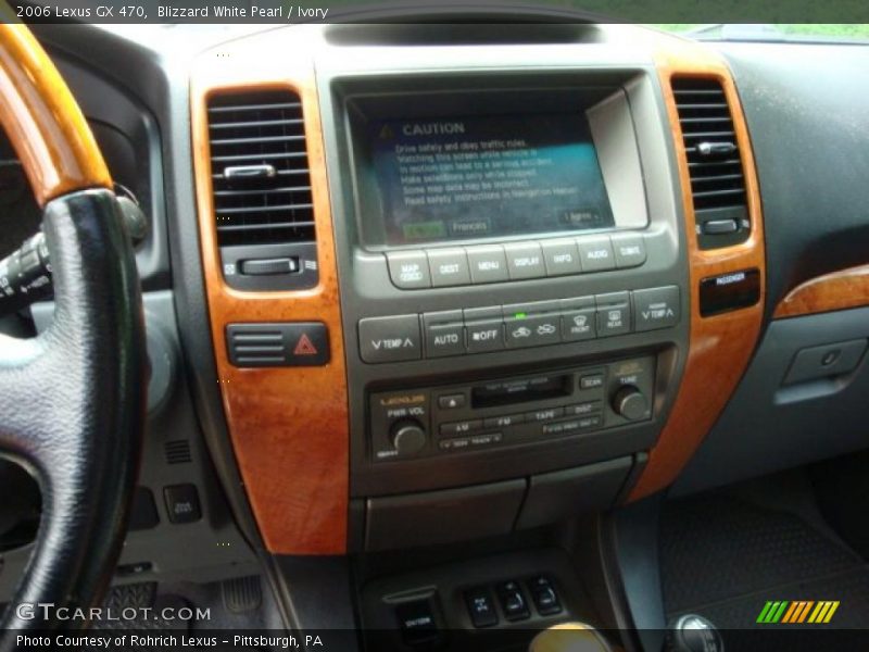Blizzard White Pearl / Ivory 2006 Lexus GX 470