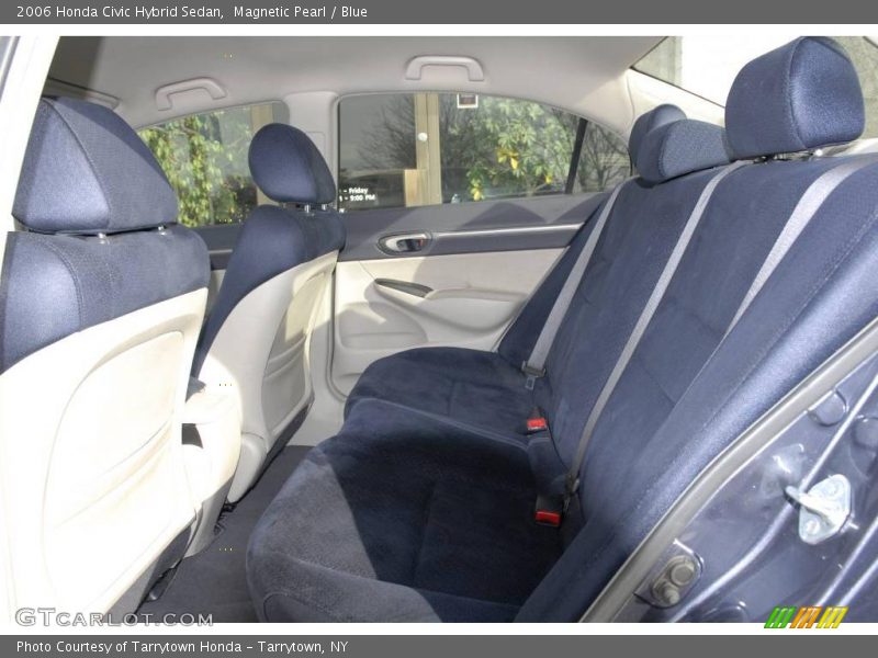 Magnetic Pearl / Blue 2006 Honda Civic Hybrid Sedan