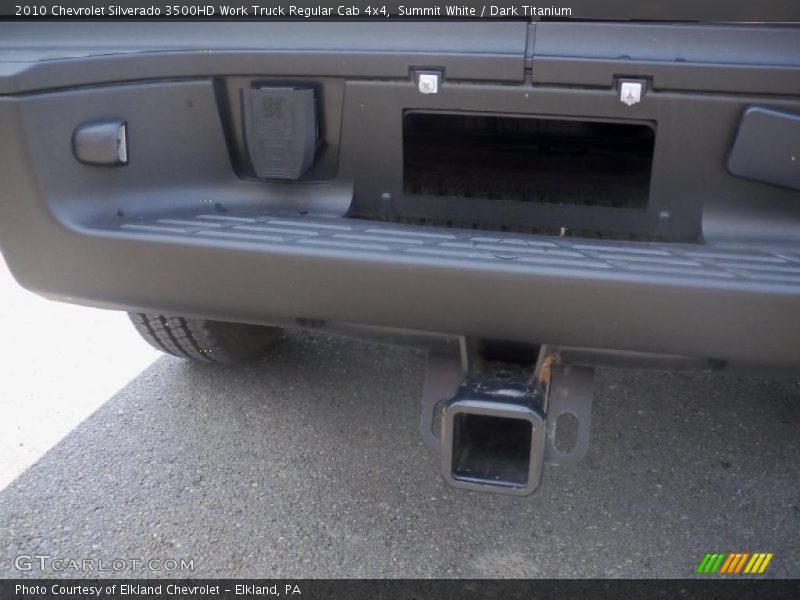 Summit White / Dark Titanium 2010 Chevrolet Silverado 3500HD Work Truck Regular Cab 4x4