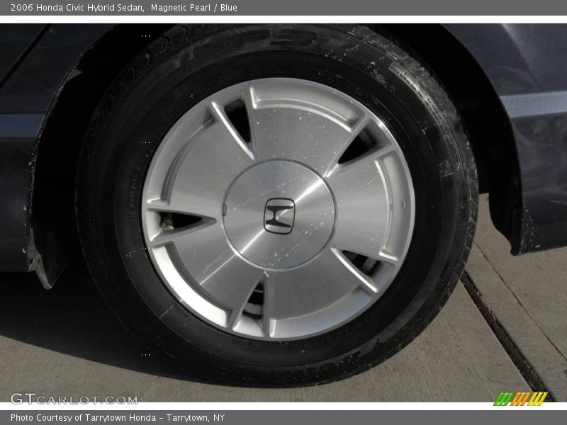 Magnetic Pearl / Blue 2006 Honda Civic Hybrid Sedan