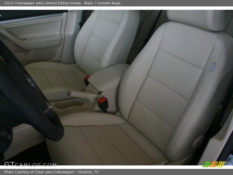 Black / Cornsilk Beige 2010 Volkswagen Jetta Limited Edition Sedan