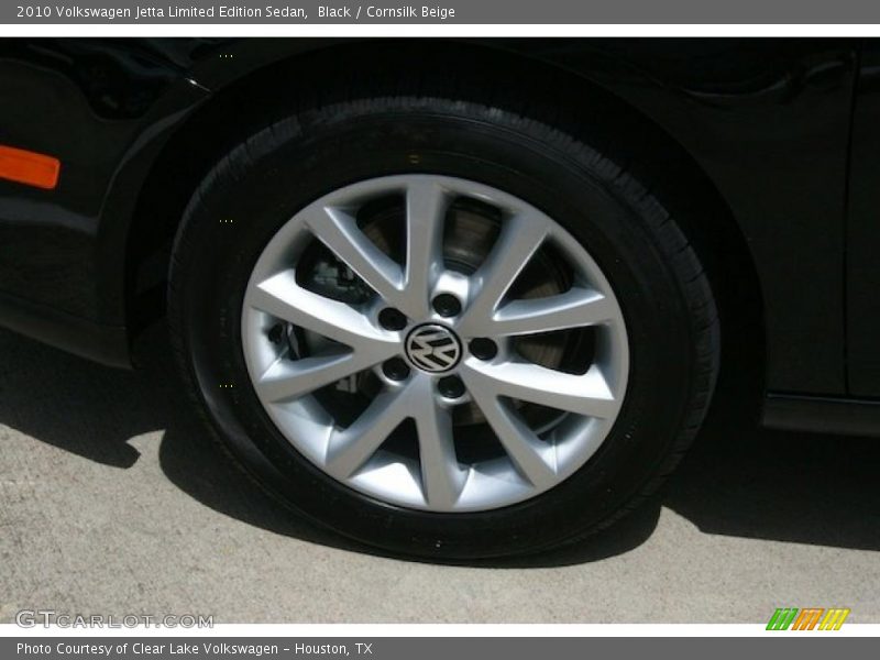 Black / Cornsilk Beige 2010 Volkswagen Jetta Limited Edition Sedan