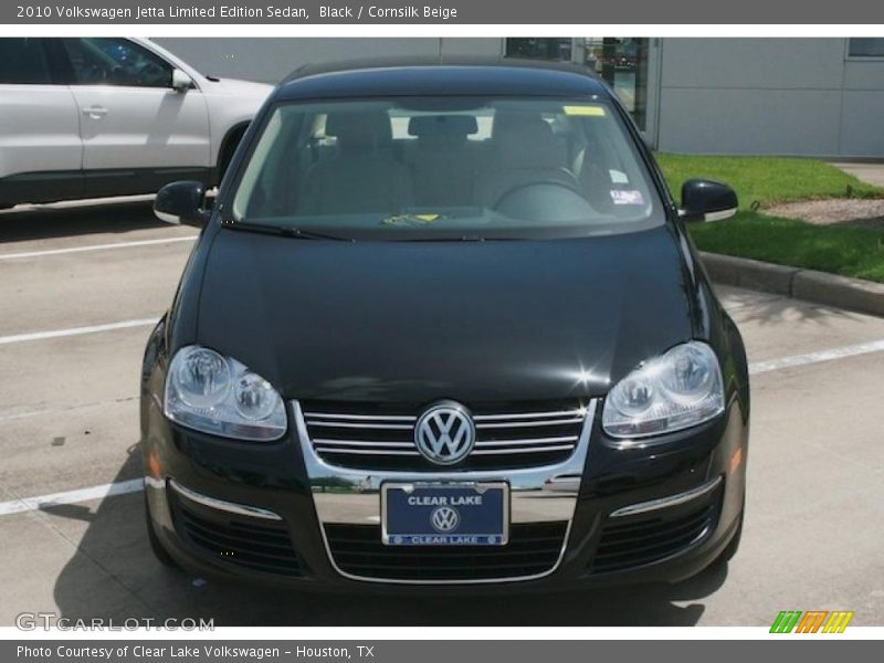 Black / Cornsilk Beige 2010 Volkswagen Jetta Limited Edition Sedan