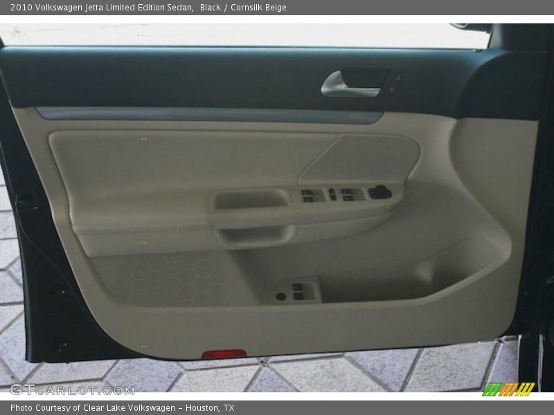 Black / Cornsilk Beige 2010 Volkswagen Jetta Limited Edition Sedan
