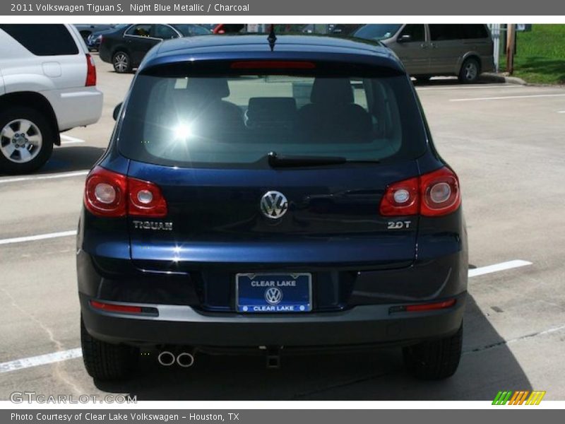 Night Blue Metallic / Charcoal 2011 Volkswagen Tiguan S