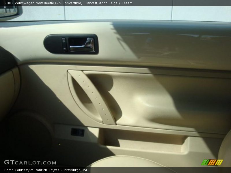 Harvest Moon Beige / Cream 2003 Volkswagen New Beetle GLS Convertible