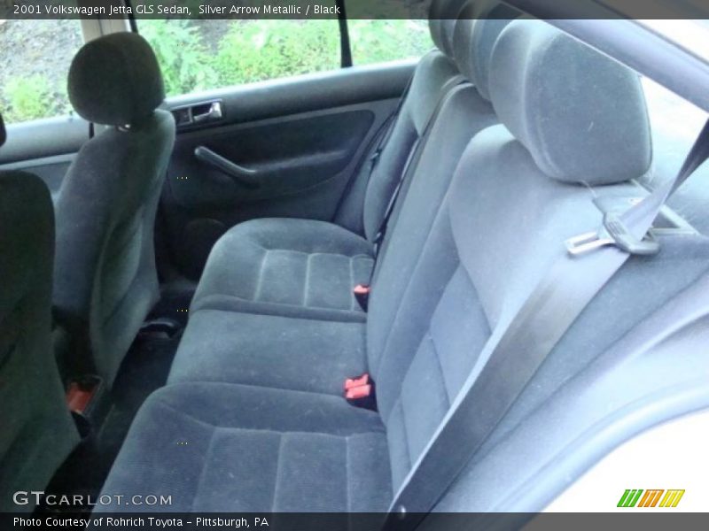Silver Arrow Metallic / Black 2001 Volkswagen Jetta GLS Sedan