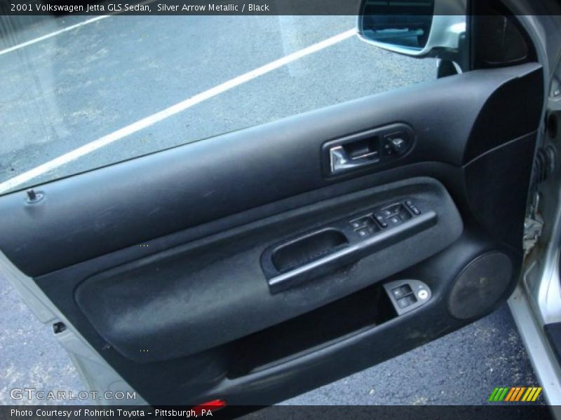Silver Arrow Metallic / Black 2001 Volkswagen Jetta GLS Sedan