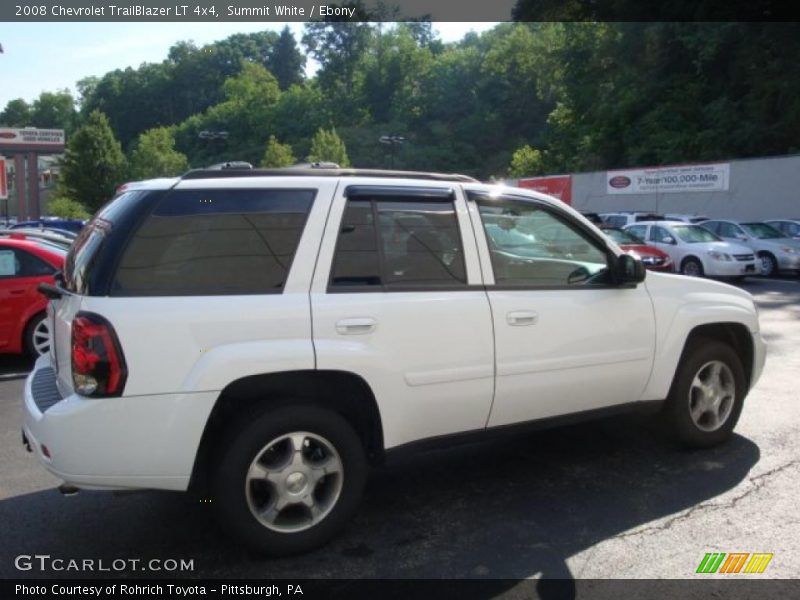 Summit White / Ebony 2008 Chevrolet TrailBlazer LT 4x4