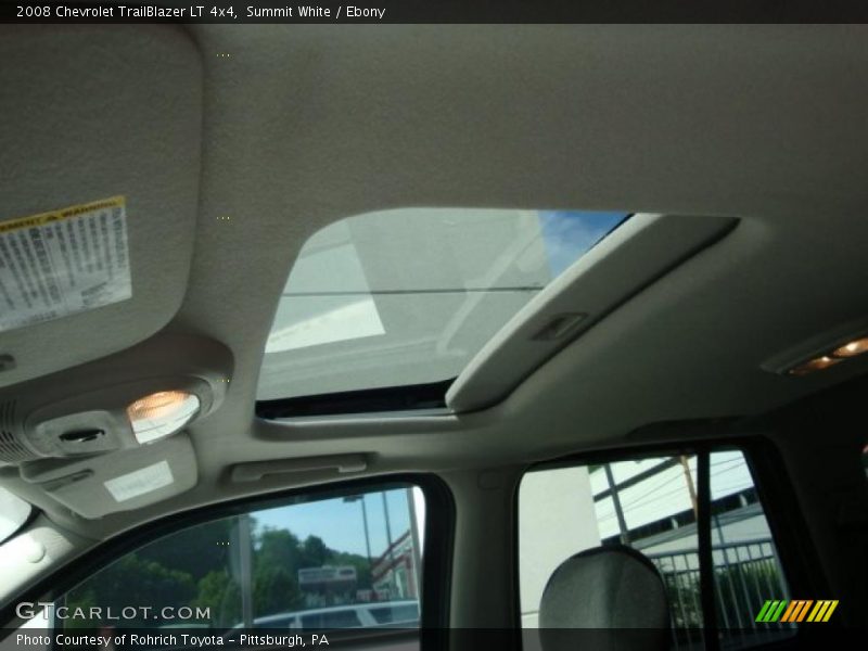 Summit White / Ebony 2008 Chevrolet TrailBlazer LT 4x4