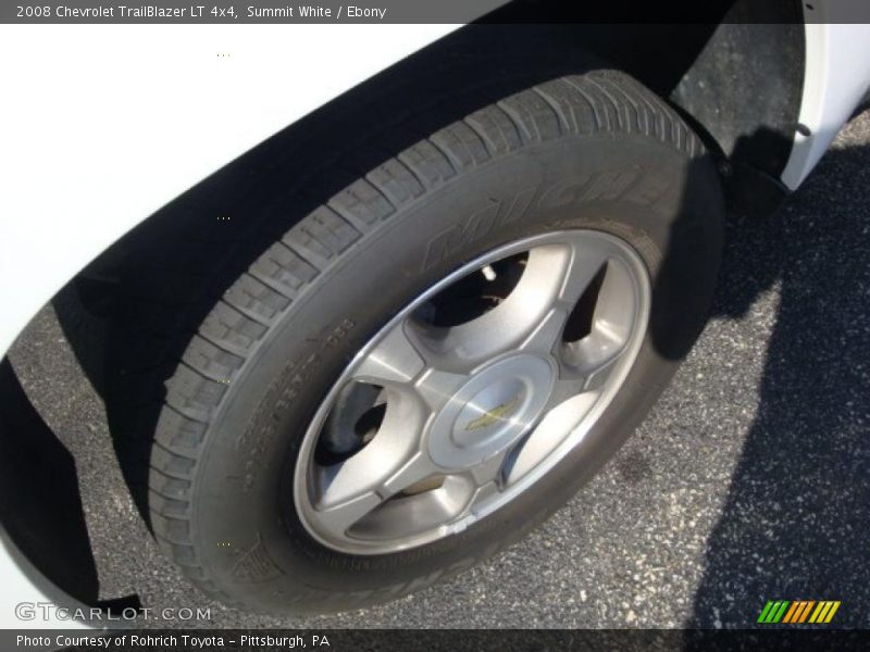Summit White / Ebony 2008 Chevrolet TrailBlazer LT 4x4