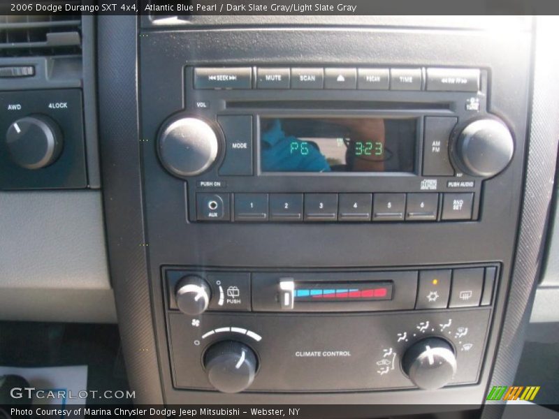 Atlantic Blue Pearl / Dark Slate Gray/Light Slate Gray 2006 Dodge Durango SXT 4x4