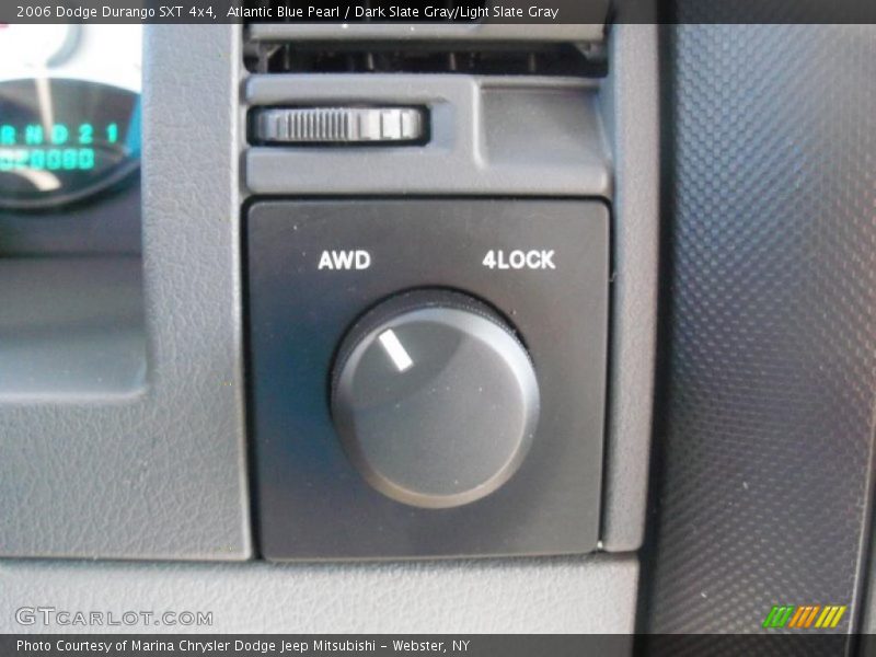 Atlantic Blue Pearl / Dark Slate Gray/Light Slate Gray 2006 Dodge Durango SXT 4x4