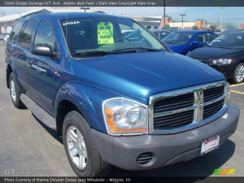 Atlantic Blue Pearl / Dark Slate Gray/Light Slate Gray 2006 Dodge Durango SXT 4x4