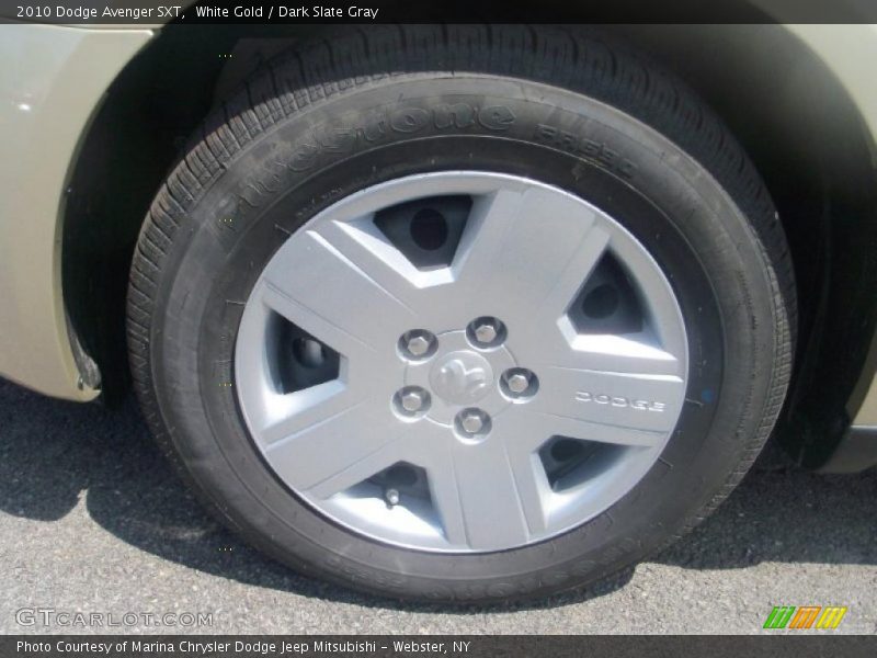White Gold / Dark Slate Gray 2010 Dodge Avenger SXT
