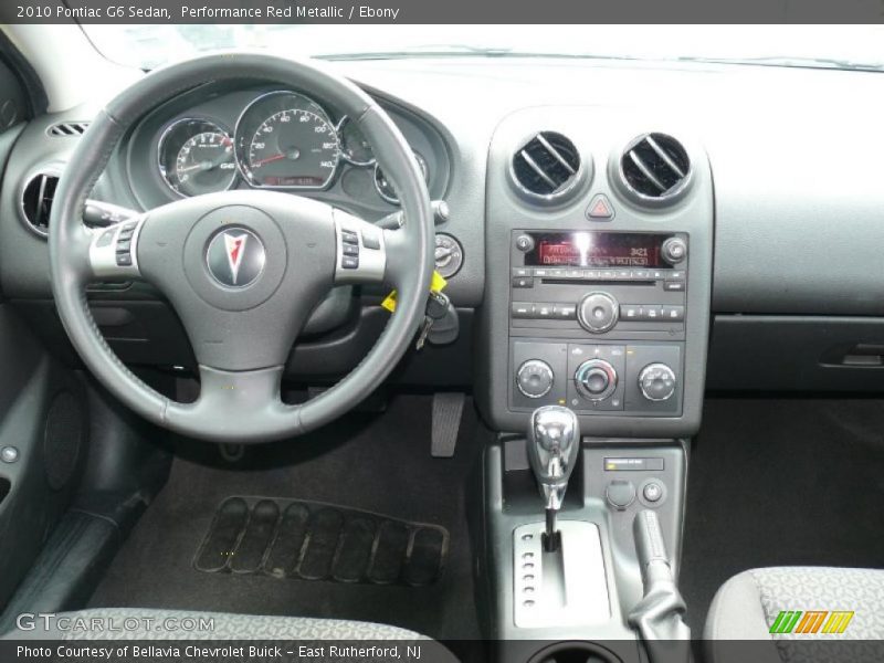 Performance Red Metallic / Ebony 2010 Pontiac G6 Sedan