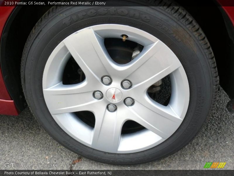 Performance Red Metallic / Ebony 2010 Pontiac G6 Sedan