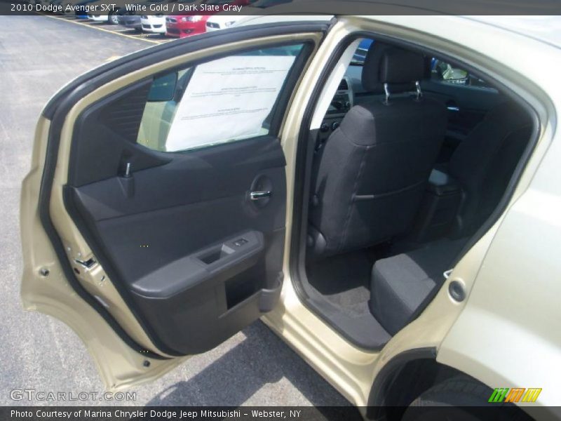 White Gold / Dark Slate Gray 2010 Dodge Avenger SXT