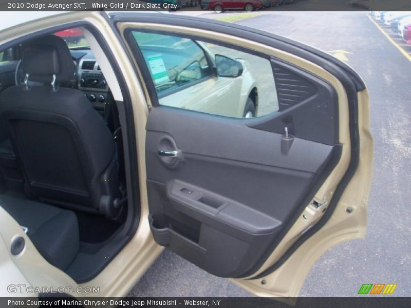 White Gold / Dark Slate Gray 2010 Dodge Avenger SXT
