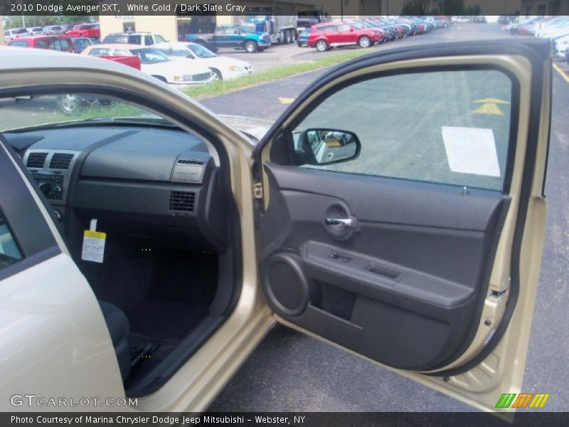 White Gold / Dark Slate Gray 2010 Dodge Avenger SXT