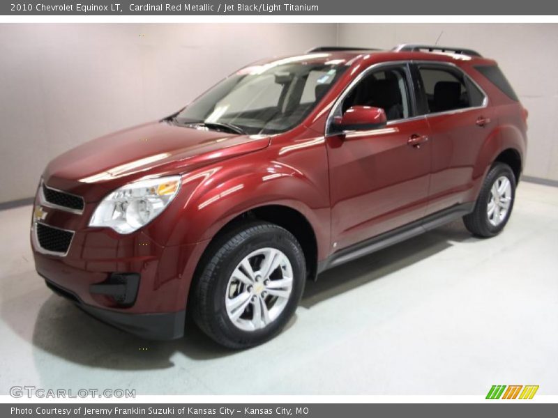 Cardinal Red Metallic / Jet Black/Light Titanium 2010 Chevrolet Equinox LT