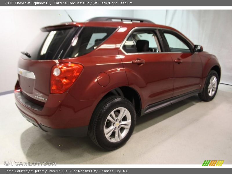 Cardinal Red Metallic / Jet Black/Light Titanium 2010 Chevrolet Equinox LT