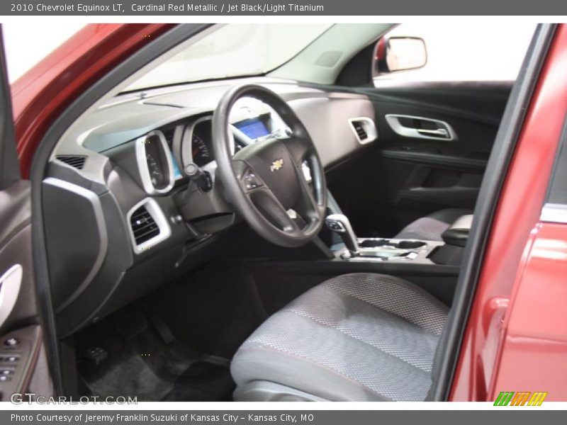 Cardinal Red Metallic / Jet Black/Light Titanium 2010 Chevrolet Equinox LT