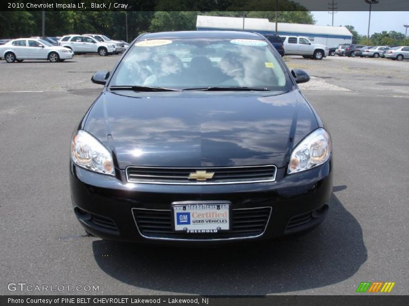 Black / Gray 2010 Chevrolet Impala LT