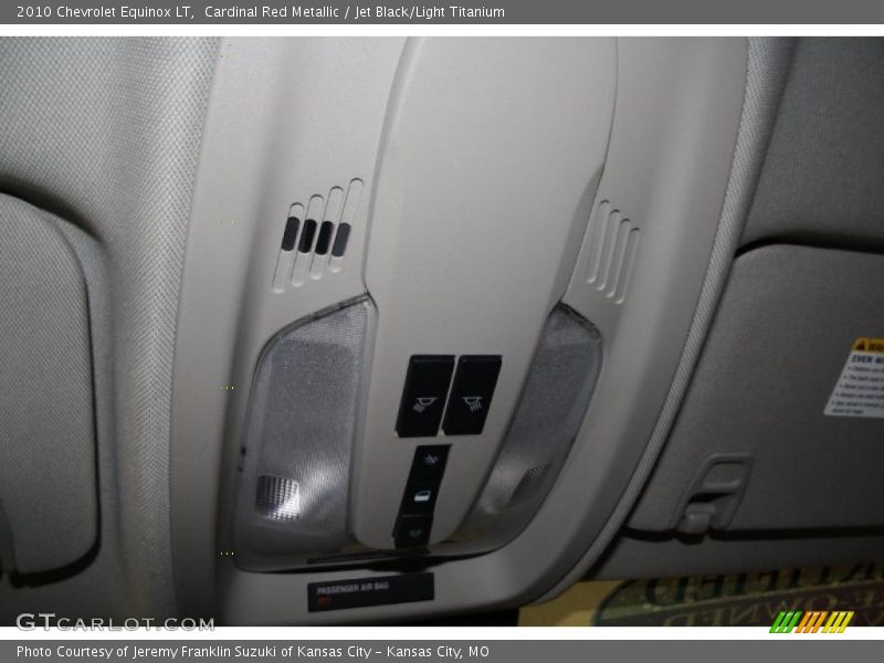 Cardinal Red Metallic / Jet Black/Light Titanium 2010 Chevrolet Equinox LT