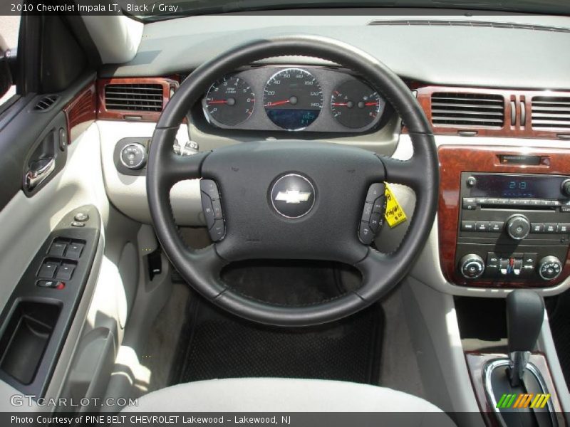 Black / Gray 2010 Chevrolet Impala LT