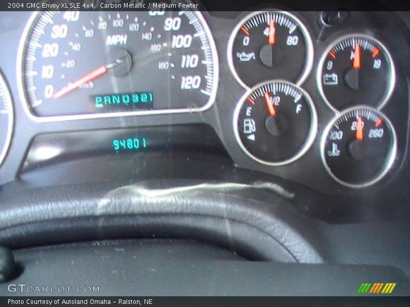 Carbon Metallic / Medium Pewter 2004 GMC Envoy XL SLE 4x4