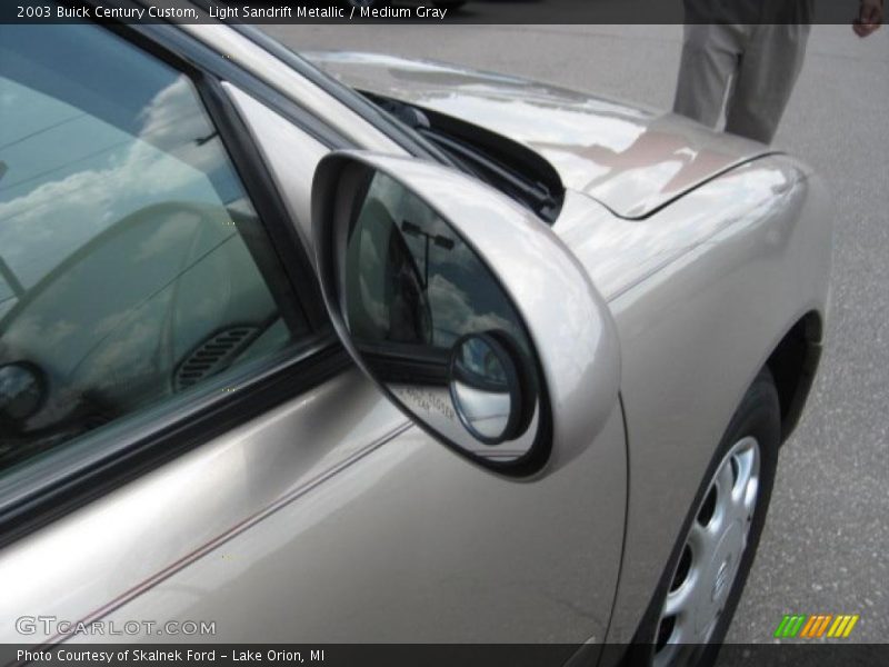 Light Sandrift Metallic / Medium Gray 2003 Buick Century Custom