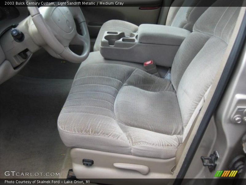 Light Sandrift Metallic / Medium Gray 2003 Buick Century Custom