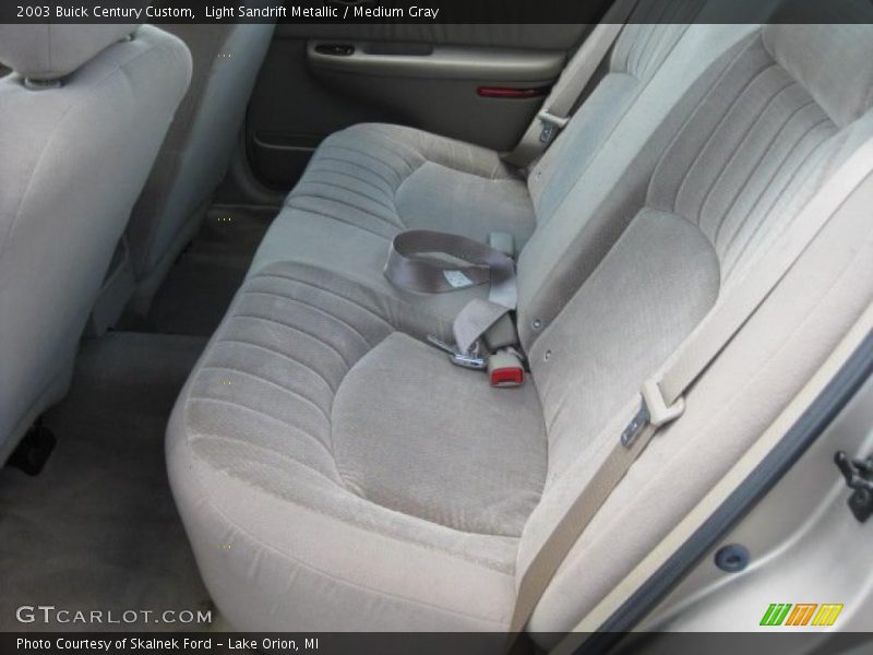 Light Sandrift Metallic / Medium Gray 2003 Buick Century Custom