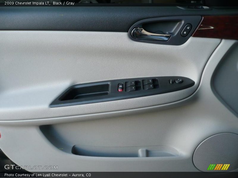 Black / Gray 2009 Chevrolet Impala LT