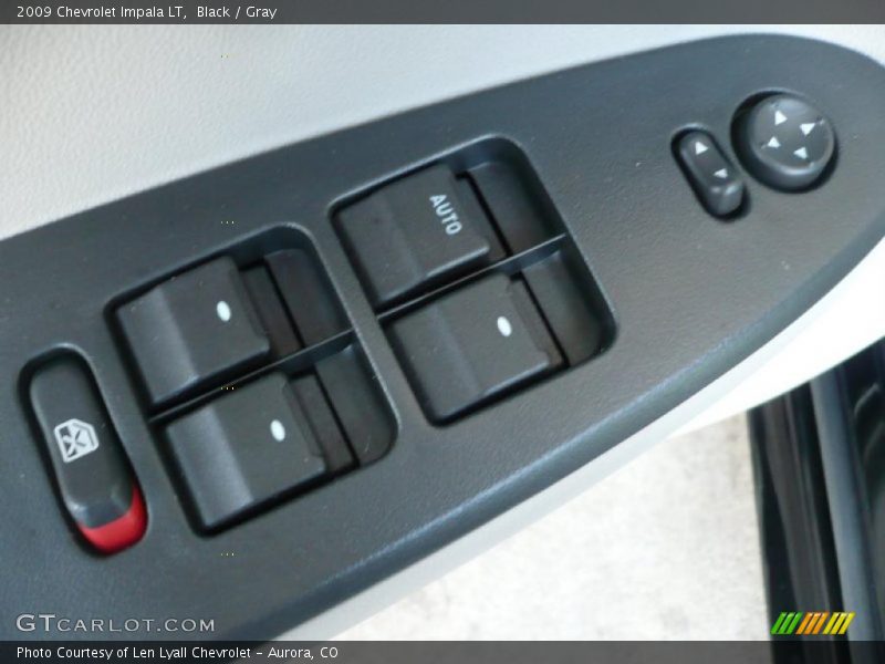 Black / Gray 2009 Chevrolet Impala LT