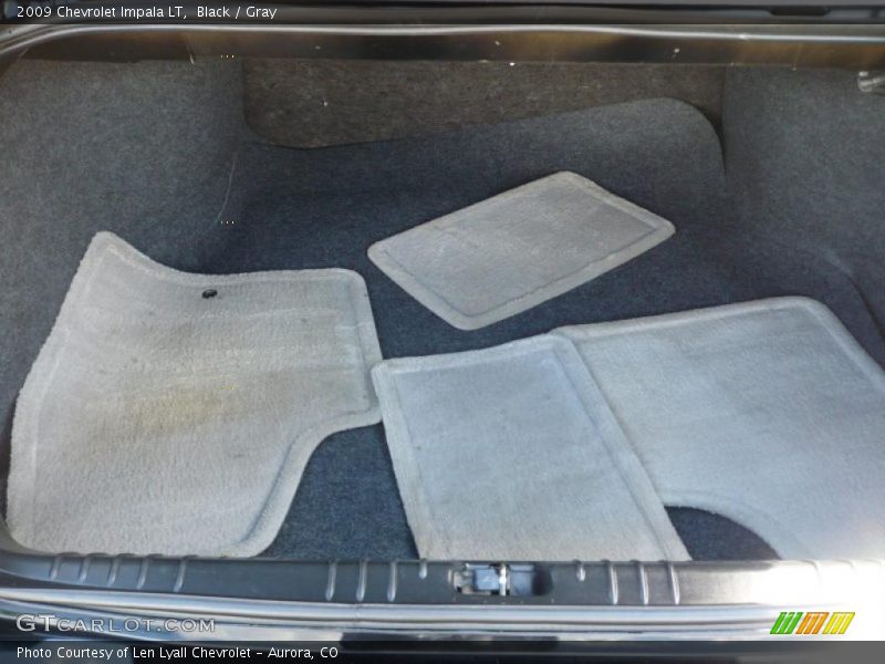 Black / Gray 2009 Chevrolet Impala LT