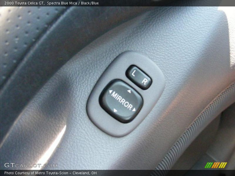 Spectra Blue Mica / Black/Blue 2000 Toyota Celica GT