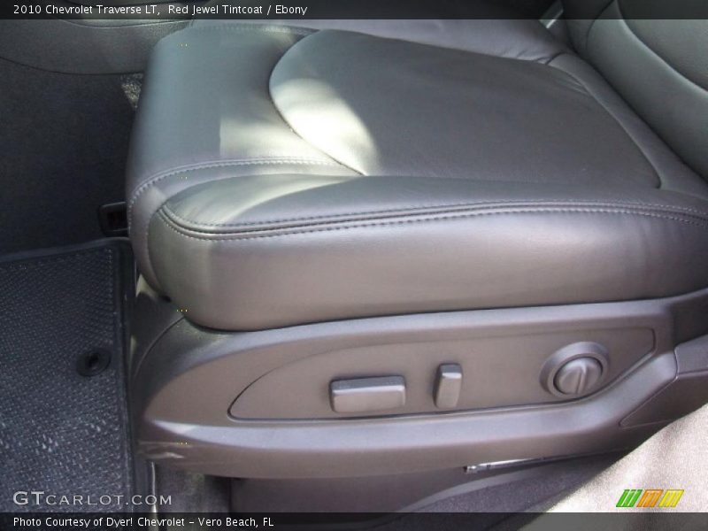 Red Jewel Tintcoat / Ebony 2010 Chevrolet Traverse LT