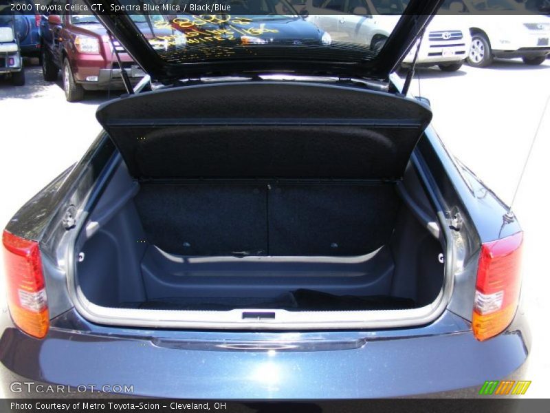 Spectra Blue Mica / Black/Blue 2000 Toyota Celica GT