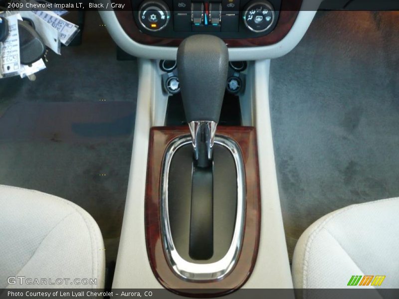 Black / Gray 2009 Chevrolet Impala LT
