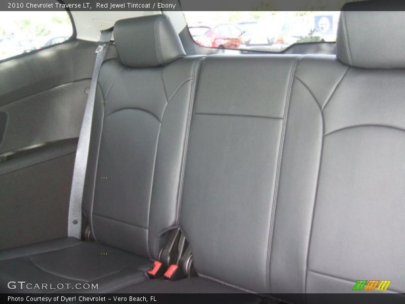 Red Jewel Tintcoat / Ebony 2010 Chevrolet Traverse LT