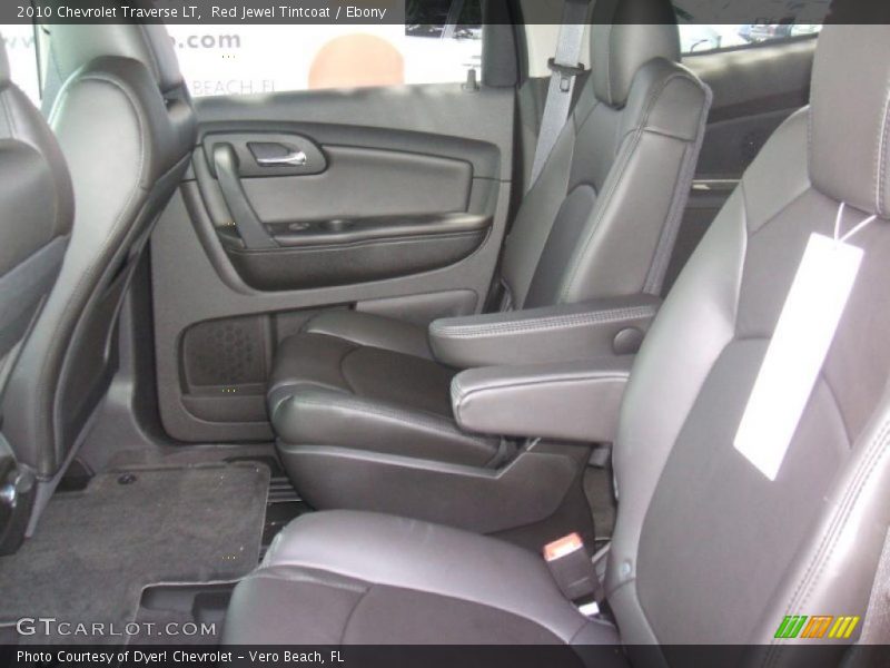 Red Jewel Tintcoat / Ebony 2010 Chevrolet Traverse LT