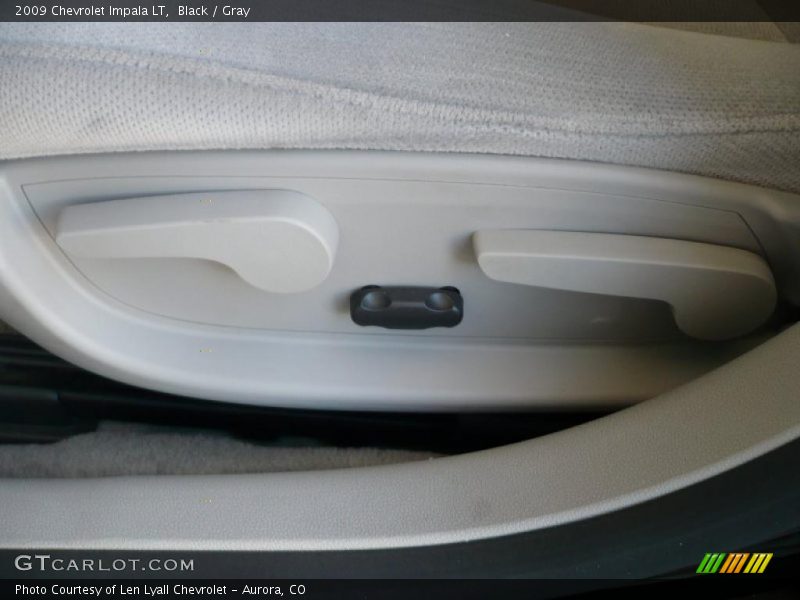 Black / Gray 2009 Chevrolet Impala LT