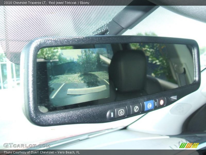 Red Jewel Tintcoat / Ebony 2010 Chevrolet Traverse LT