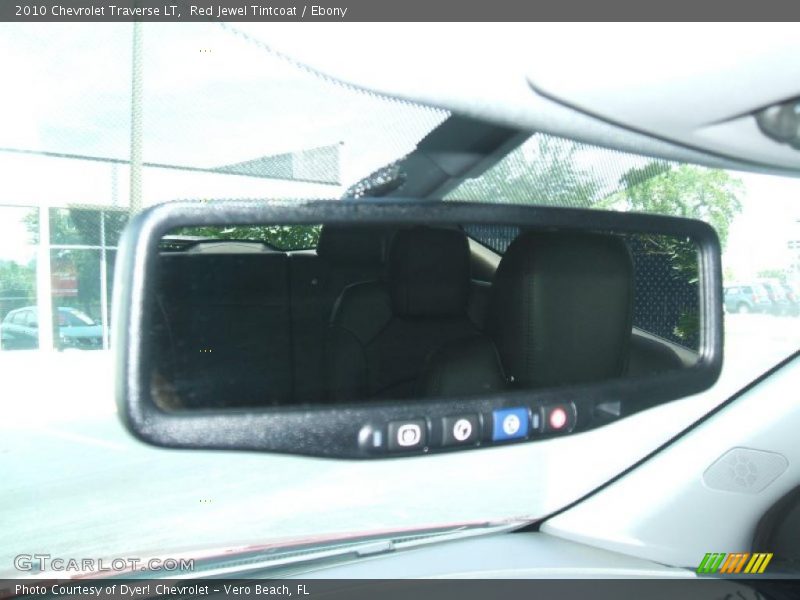 Red Jewel Tintcoat / Ebony 2010 Chevrolet Traverse LT