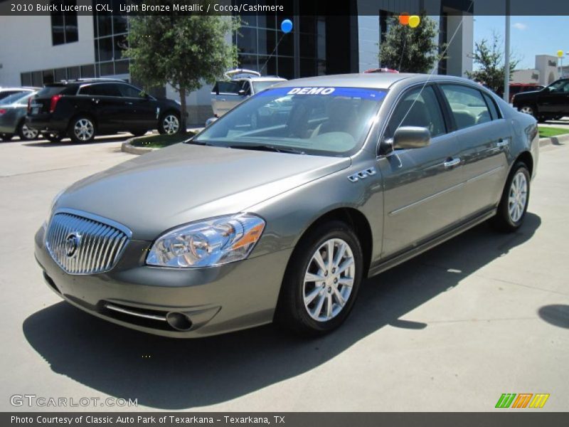 Light Bronze Metallic / Cocoa/Cashmere 2010 Buick Lucerne CXL