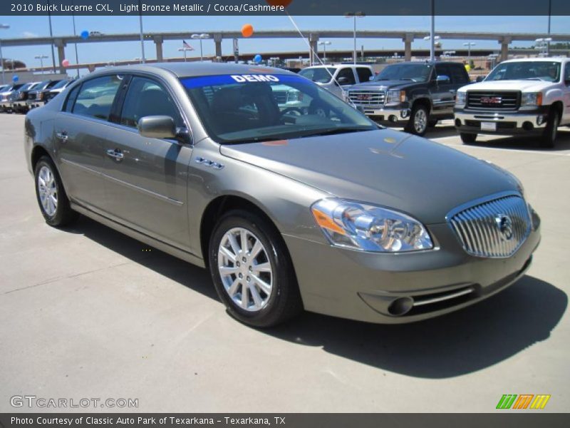Light Bronze Metallic / Cocoa/Cashmere 2010 Buick Lucerne CXL