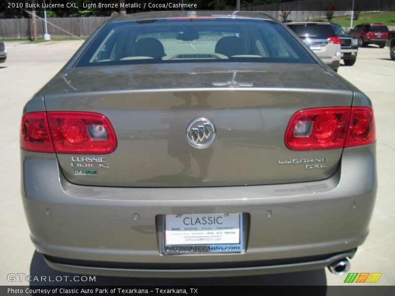 Light Bronze Metallic / Cocoa/Cashmere 2010 Buick Lucerne CXL